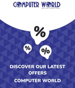 Computer World catalogue in Pietermaritzburg | Offers Computer World | 2024-05-27T00:00:00.000Z - 2025-10-29T00:00:00.000Z