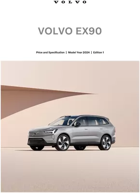 Volvo catalogue in Umhlanga Rocks | VOLVO EX90 | 2024-09-25T00:00:00+02:00 - 2025-09-25T23:59:00+02:00