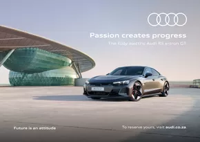 Audi catalogue in Pretoria |  Audi e-tron RS GT | 2024-10-11T00:00:00+02:00 - 2025-10-11T23:59:00+02:00