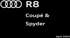 Audi catalogue in Pretoria | R8 Coupé & Spyder | 2024-10-31T00:00:00+02:00 - 2025-10-31T23:59:00+02:00