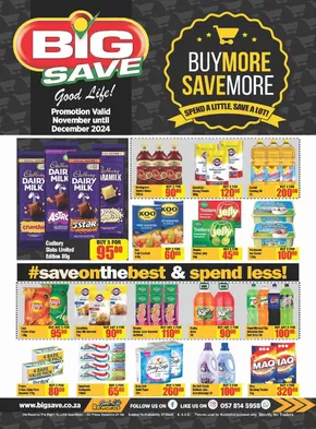 Big Save catalogue in Pretoria | Big Save Buy More Save More | 2024-11-14T00:00:00+02:00 - 2024-12-31T23:59:00+02:00