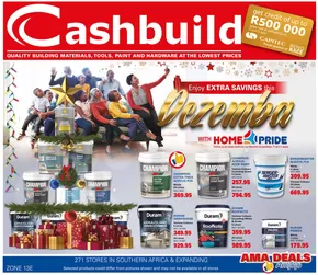 Cashbuild catalogue in Barberton | Top offers for all bargain hunters ZONE 13E | 2024-11-18T00:00:00+02:00 - 2025-01-19T23:59:00+02:00