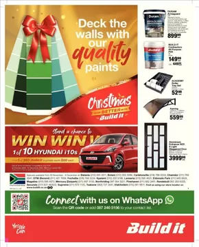 Build It catalogue in Germiston | Offers for bargain hunters | 2024-11-25T00:00:00+02:00 - 2024-12-31T23:59:00+02:00