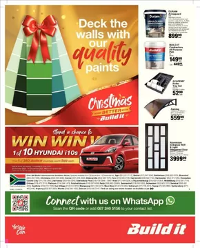 Build It catalogue in Sedgefield | Current deals and offers | 2024-11-25T00:00:00+02:00 - 2024-12-31T23:59:00+02:00