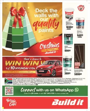 Build It catalogue in Sedgefield | Great discounts on selected products | 2024-11-25T00:00:00+02:00 - 2024-12-31T23:59:00+02:00