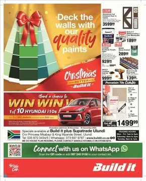 Build It catalogue in Ulundi | Exclusive deals for our customers | 2024-11-27T00:00:00+02:00 - 2024-12-28T23:59:00+02:00