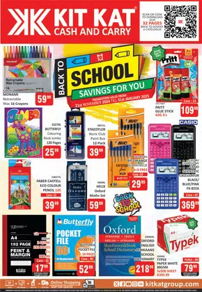 KitKat Cash and Carry catalogue in Germiston | Back To School | 2024-11-27T00:00:00+02:00 - 2025-01-31T23:59:00+02:00