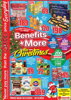 Boxer catalogue in Paarl | Boxer Superstores WC December MM. | 2024-12-02 - 2024-12-16