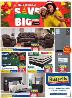 Russells catalogue in Nelspruit | Christmas at Russells | 2024-12-03 - 2024-12-26