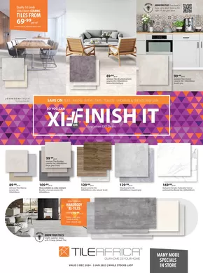 Tile Africa catalogue in East London | Staycation DIY Deals | 2024-12-04 - 2025-01-05