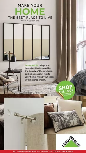 Leroy Merlin catalogue in Kempton Park | Make your home the best place to live | 2024-12-04 - 2024-12-24