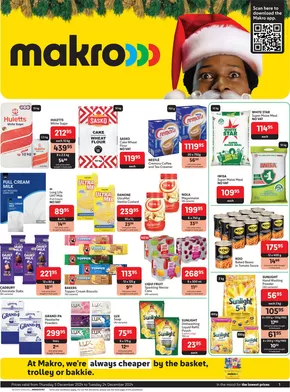 Makro catalogue | Makro Cape Town : Food | 2024-12-05T00:00:00+02:00 - 2024-12-24T23:59:00+02:00