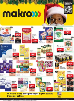 Makro catalogue in Johannesburg | Makro Gauteng : Food | 2024-12-05 - 2024-12-24