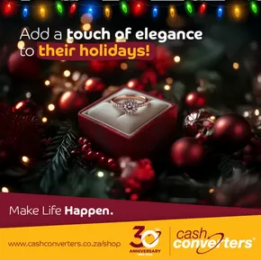 Cash Converters catalogue in Sandton | Dazzle this festive season | 2024-12-05 - 2024-12-19