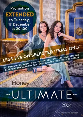 Honey Fashion Accessories catalogue in Vrede | Ultimate 2024 Less 33% – EXTENDED | 2024-12-06T00:00:00+02:00 - 2024-12-26T23:59:00+02:00