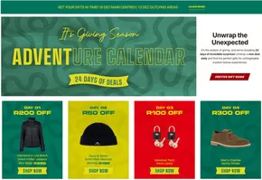 Cape Union Mart catalogue in Germiston | FESTIVE GIFT GUIDE | 2024-12-05T00:00:00+02:00 - 2024-12-20T23:59:00+02:00