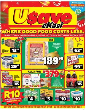 Usave catalogue in Kinross | Usave weekly specials | 2024-12-10 - 2024-12-29