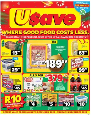 Usave catalogue in Kinross | Top offers for smart savers | 2024-12-10 - 2024-12-29