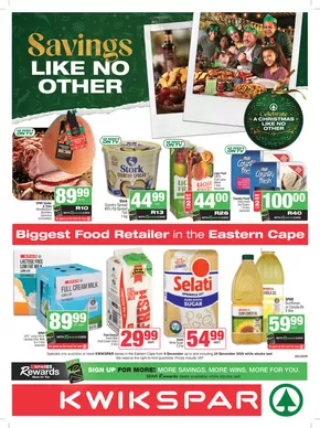 KwikSpar catalogue in East London | Specials KwikSpar EC | 2024-12-10 - 2024-12-24