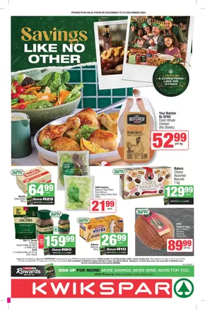 KwikSpar catalogue in Edenvale | Current bargains and offers | 2024-12-10T00:00:00+02:00 - 2024-12-24T23:59:00+02:00