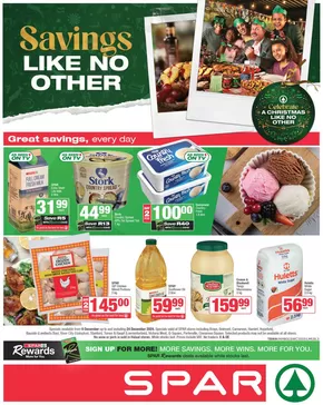 Spar catalogue in Rustenburg | Top offers for all bargain hunters | 2024-12-10T00:00:00+02:00 - 2024-12-24T23:59:00+02:00