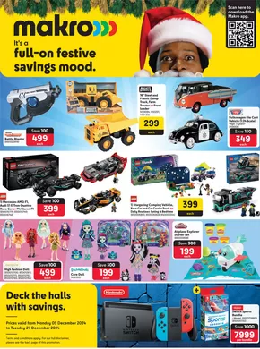 Makro catalogue in Alberton | Makro : Toys | 2024-12-10T00:00:00+02:00 - 2024-12-24T23:59:00+02:00