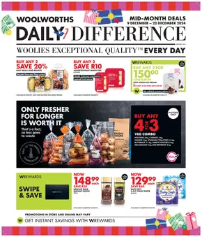 Woolworths catalogue in East London | Catalog Woolworths WC | 2024-12-10 - 2024-12-22