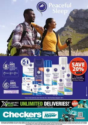 Checkers catalogue in Cape Town | Checkers Peaceful Sleep Promotion | 2024-12-10T00:00:00+02:00 - 2025-01-19T23:59:00+02:00