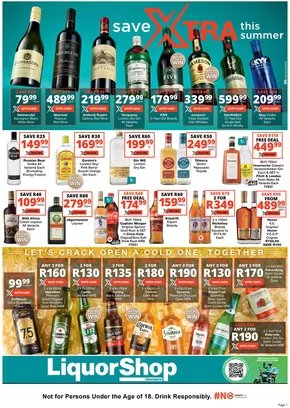 Checkers Liquor Shop catalogue in Paarl | Checkers Liquor Shop weekly specials | 2024-12-10 - 2024-12-26