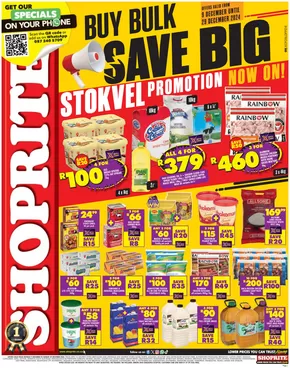 Shoprite catalogue in Dutywa | Our best offers for you | 2024-12-10 - 2024-12-29