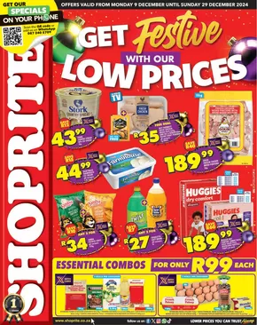 Shoprite catalogue in Dutywa | Special offers for you | 2024-12-10 - 2024-12-29