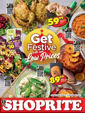 Shoprite catalogue in Cape Town | Current deals and offers | 2024-12-10T00:00:00+02:00 - 2024-12-29T23:59:00+02:00