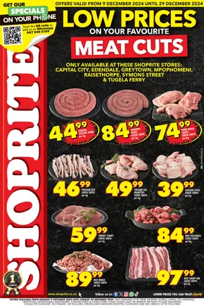 Shoprite catalogue in Pinetown | Our best bargains | 2024-12-10T00:00:00+02:00 - 2024-12-29T23:59:00+02:00