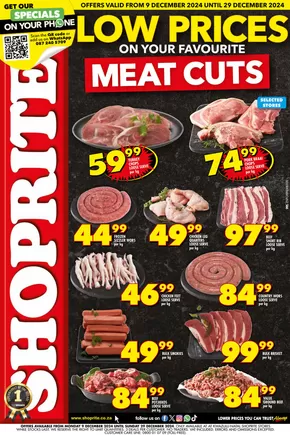 Shoprite catalogue in Pinetown | Great offer for all customers | 2024-12-10T00:00:00+02:00 - 2024-12-29T23:59:00+02:00