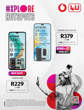 Vodacom catalogue in Sandton | #Xplore Hotspots | 2024-12-10 - 2025-01-06