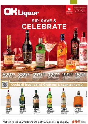 OK Liquor catalogue in Krugersdorp | OK Liquor weekly specials | 2024-12-11 - 2024-12-29