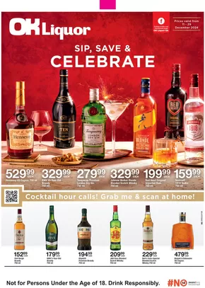 OK Liquor catalogue in Port Elizabeth | Offers for bargain hunters | 2024-12-11T00:00:00+02:00 - 2024-12-29T23:59:00+02:00