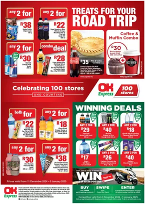 OK Express catalogue in Graaff Reinet | Top offers for all bargain hunters | 2024-12-11 - 2025-01-05