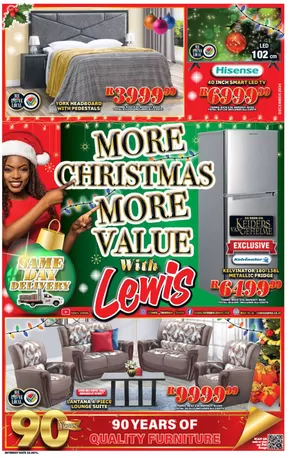 Lewis catalogue in Nelspruit | More christmas,More Value with Lewis | 2024-12-11 - 2025-01-05