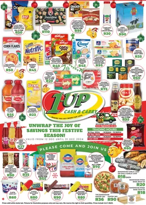 1UP catalogue in Cape Town | 1UP weekly specials | 2024-12-12T00:00:00+02:00 - 2024-12-31T23:59:00+02:00