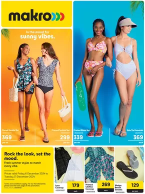 Makro catalogue in Alberton | Makro : In The Mood For Sunny Vibes | 2024-12-12T00:00:00+02:00 - 2024-12-31T23:59:00+02:00