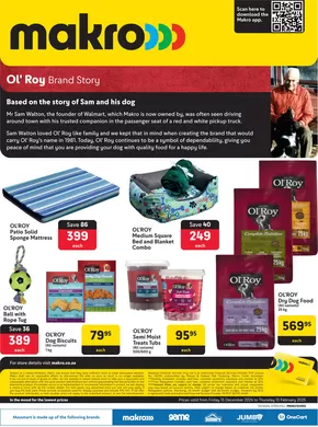 Makro catalogue in Alberton | Makro : Ol'Roy | 2024-12-16T00:00:00+02:00 - 2025-02-13T23:59:00+02:00