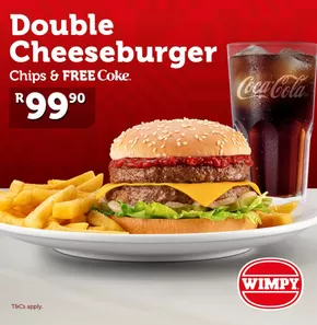 Wimpy catalogue in Sedgefield | R99.90 gets you a full meal  | 2024-12-12T00:00:00+02:00 - 2024-12-27T23:59:00+02:00