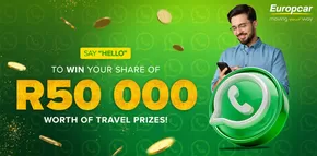 Europcar catalogue in Sandton | Say “hello” to win your share of R50 000 | 2024-12-12T00:00:00+02:00 - 2024-12-31T23:59:00+02:00