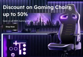 Game4U catalogue |  Discount on Gaming Chairs up to 50% | 2024-12-13 - 2024-12-31