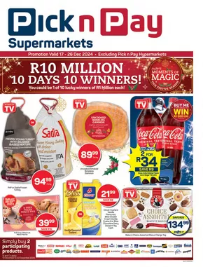 Pick n Pay catalogue in Giyani | Pick n Pay weekly specials | 2024-12-17 - 2024-12-26