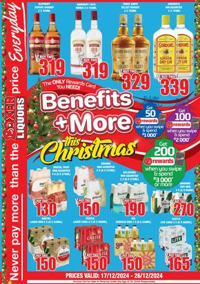 Boxer Liquors catalogue | Boxer Liquors KZN December ME Liquor. | 2024-12-17 - 2024-12-26