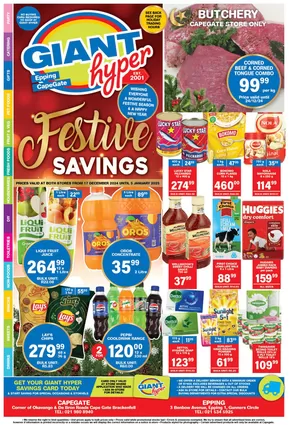 Giant Hyper catalogue | Festive Savings at Giant Hyper | 2024-12-17 - 2025-01-05