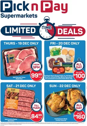 Pick n Pay catalogue in Cape Town | New offers to discover | 2024-12-19 - 2024-12-22