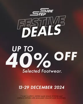 Side Step catalogue in Pretoria | Festive Deals Side Step | 2024-12-17T00:00:00+02:00 - 2024-12-29T23:59:00+02:00